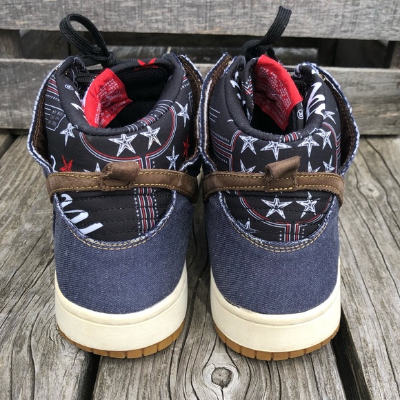 RARE! Nike Craft Dunk Denim High Tops! EUC! - Picture 4 of 8